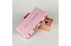 China Custom Pink Printing Base And Lid Box Soy Candle Gift Box Packaging supplier