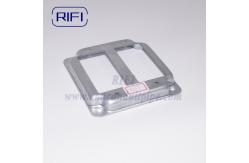 China 4 Square Metallic Surface Cover 2 Duplex Receptacle supplier