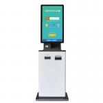 Face Recognition 23.8inch Smart Payment Kiosk Machine Powder Coated Metal Frame for sale