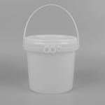 Small Capacity 2L Plastic Bucket With Lid And Handle for sale