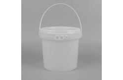 China Small Capacity 2L Plastic Bucket With Lid And Handle supplier