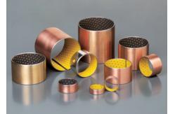 China High Precision Oilless Bushing All Oiles Bronze Bearing , Oil Free Bushings supplier