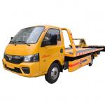 New Brand 4x2 Mini 3 Tons 5 Tons Tow Truck Wrecker Truck 4.2M Flat Bed Truck on Stock for sale