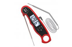 China Electronic Digital Dual Probe Meat Thermometer For Grilling Prime Rib Food supplier