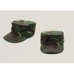 Outdoor Army Camo Cap 1 Panels Convenient Rear Open Design For Military Training for sale