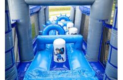 China Playground Adult Inflatable Obstacle Course Adrenaline Rush OEM Service supplier