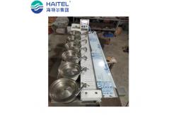 China SUS Food Grade Candy Stick Insert Machine Output 50-60 String Per Min supplier