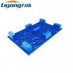 Blue Solid Deck Hdpe Plastic Pallets Made From Recycled Plastic for sale