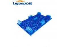 China Blue Plastic EPAL Euro Pallet HDPE Pallets Four Way Single Face supplier