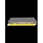 Fire Resistance 80mm Glass Wool Sandwich Panel Modern Design Style for sale