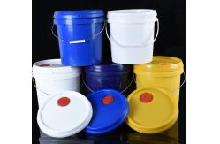 China Lightweight Round Plastic Oil Bucket For Storing And Transporting supplier
