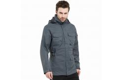 China 2 Pieces Camping Coat Seamless Waterproof Zipper Adjustable Cuff Hign Density supplier