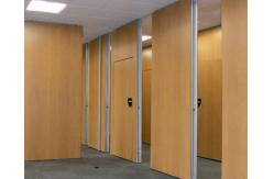 China Sound Proofing Hotel Folding Partition Walls With Rails And Rollers supplier
