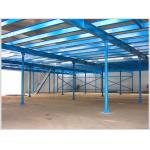 Vertical Lifts Platform Floor Systems , Powder Coated Pallet Racking Mezzanine