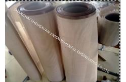 China Bullnose Joint  Coated Fiberglass Conveyor Belt For Screen Printing Machine supplier