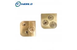 China CNC Machining Brass Service Nickle Plating 5 Axis Milling Copper Bronze Parts supplier