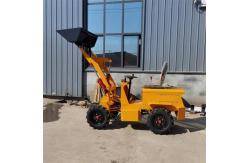 China Small 4x4 Wheel Mini End Loader Electric Low Noise supplier