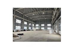 China Custom Prefab Workshop Shed , Prefabricated Warehouse Shed Steel Structure supplier
