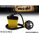 Explosion Proof Mining Hard Hat Led Lights 25000 Lux Strong Brightness Corded Style for sale