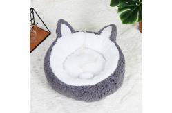 China Hypoallergenic Plush Dog Kennel With Polypropylene Cotton Filling supplier