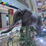 Animatronic Animal Replicas Animatronic Elephant For Theme Park Decoration for sale