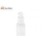 White Airless Cosmetic Bottles Sr2109b , Pp Smooth Empty Lotion Bottles