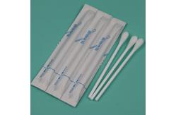 China Plastic Handle Pre-Wet Qtips Medical Cotton Bud Swab Applicator With Alcohol supplier