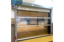 China                  Transparent Factory Fast Roller Shutter Automatic PVC High Speed Doors              supplier