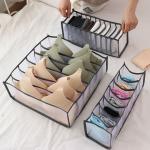 Closet Foldable Underwear Storage Box For Bra And Panty Organizer for sale