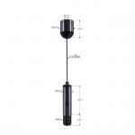 Black Plated Art Wire Hanging Display Systems For Art Exhibition YW86466 for sale