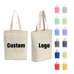 Natural Plain Gusset Canvas Tote Bag Shopping Bulk Custom Printing