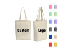 China Natural Plain Gusset Canvas Tote Bag Shopping Bulk Custom Printing supplier