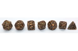 China Micro Lightweight Polyhedral Dice Set Multipurpose For Collection supplier