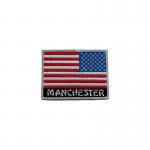 3.5 Velcro USA Style National Flag Badges With Any Size Shape Acceptable for sale