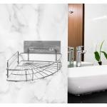 WGO Corner Shower Caddy Suction 30cm Wide ISO 9001 Corner Shower Storage for sale