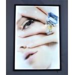 Single Sided Shopping Mall 18mm LGP A3 Led Lightbox for sale
