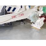 14 KN Hydraulic Single Arm Slewing Davit For Rescue Boat for sale