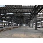 Prefabricated Light Steel Frame House , Welded Up Portal Steel Frame Buildings for sale