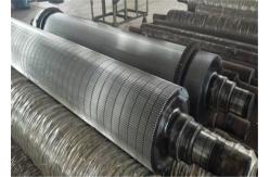 China High Precision Chrome Alloy Steel Carbide Corrugating Roll  New Condition supplier