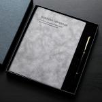 Business Custom PU Leather Hardcover Journal Promotional Diary School Notebook for sale