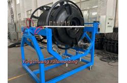 China Rotomolding Open Flame Rock N Roll Machine For Water Tank supplier