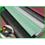 Recycled Soft Waterproof fabric Paper Roll With PU Material Coated for sale