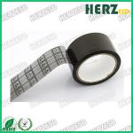 Plastic Core ESD Warning Tape / ESD Grid Tape OPP Material Length 36M Thickness 60um for sale