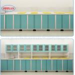 Wall Mounted Hospital Medical Casework Designed With Three Section Slider