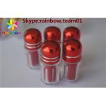 Pill packaging capsule contianer with metal cap sex pill packaging capsule bottle with printed cap sex capsule packaging for sale