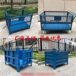 Efficient Metal Pallet Cage With Customized Wheels Sturdy And Space-Saving for sale
