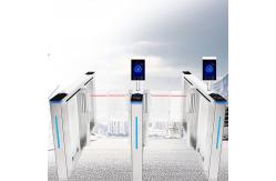China Smart Speed Gate Turnstile Optical Coating Swing Gate Turnstile With Face Recognition supplier