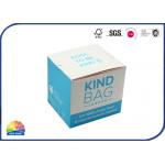 Matte Lamination Recycle Folding Carton Box With Safety Catch Tearable for sale