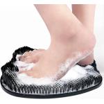 Anti Skid Practical Silicone Shower Mat Foot Massage Reusable for sale