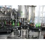 Full Automatic Beer Filling Machine With Rotary / Linear Structure For Glass Bottle for sale
